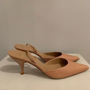 Delman Kitten Heel Pumps